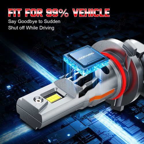 For 2020 2021 2022 2023 2024 Ram 2500 - LED Headlights High Low Beam Bulbs 4X - Picture 7 of 13