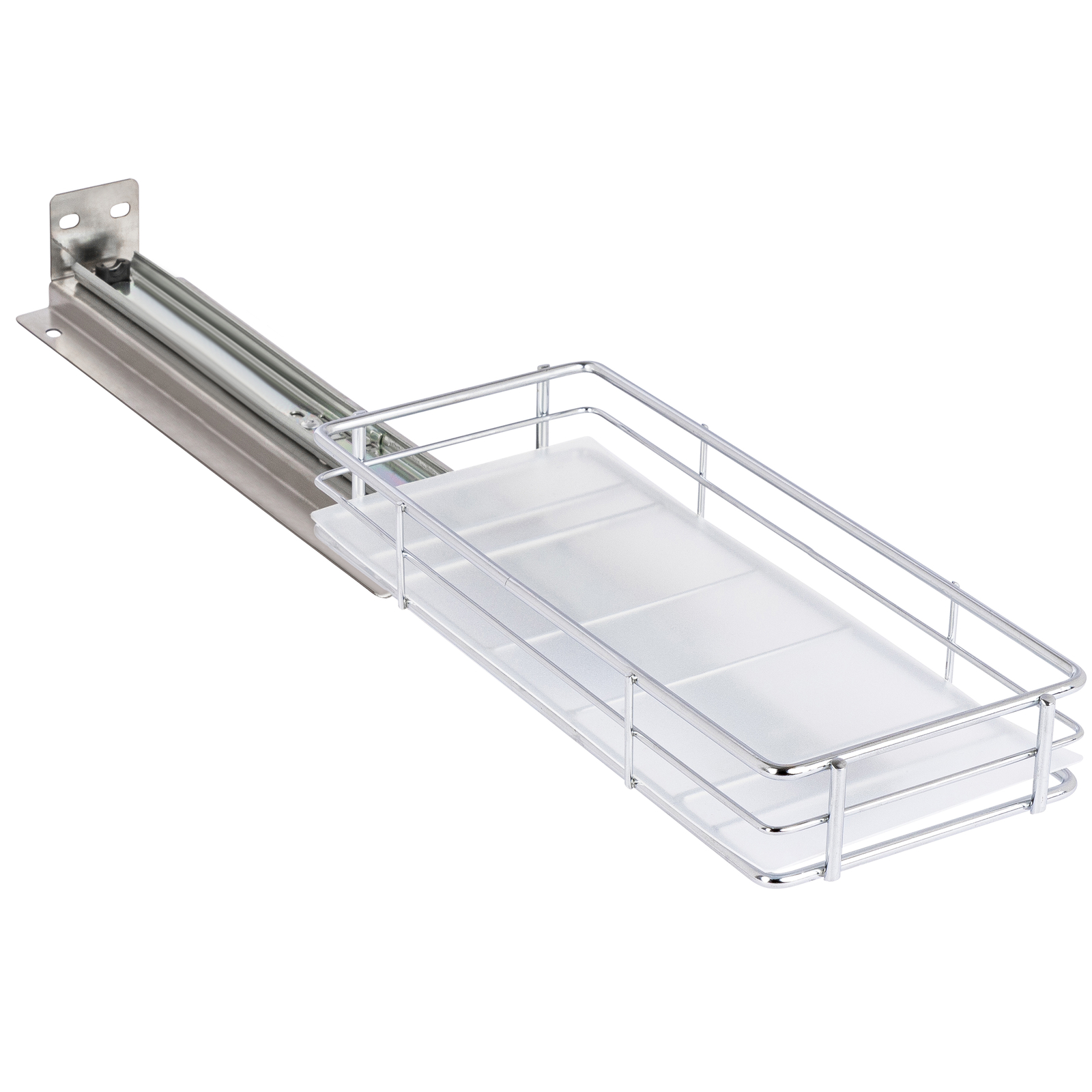 ONVAYA® Gewürzregal ausziehbar | Korb klein | Gewürzständer aus Edelstahl | Neu