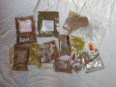 24 Hour British Army Ration Pack,MRE,EPA,Einsatzration,Menu 10,Pack ...