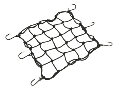 Cargo Net Universal With Metallhacken Dimension 40x40 New Z7727-003