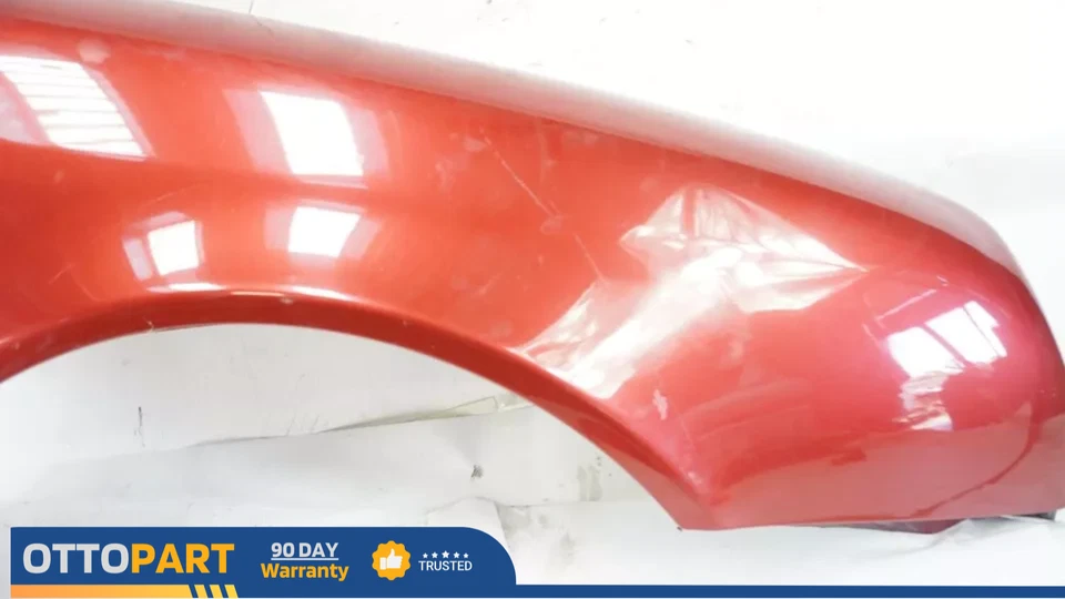 2002 Mercedes-Benz CLK430 Front Right Passenger Side Fender Panel Red OEM - Image 4 of 4