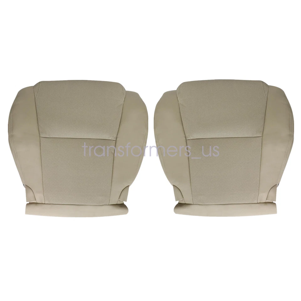 Cubierta de asiento inferior bronceada para conductor y pasajero Lexus GS300 350 GS460 2006-2011 Foto 2 de 4