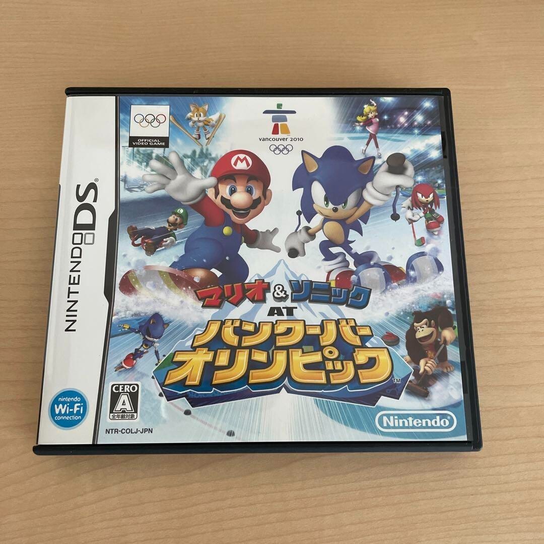 Mario & Sonic at the Vancouver Olympic Winter Nintendo DS Japanese ver Tested