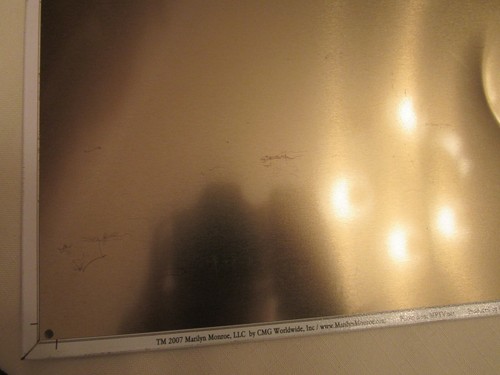 NICE 2007 TIN SIGN - MARILYN MONROE - "I DON'T MIND LIVING IN A MAN'S WORLD" - Picture 8 of 9