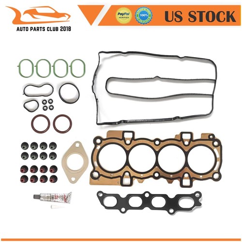 Complete Head Gasket Set For 2011-2016 Ford Fiesta 1.6L Engine - Includes All Seals & Gaskets
