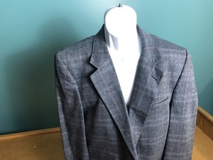 burberry check suit