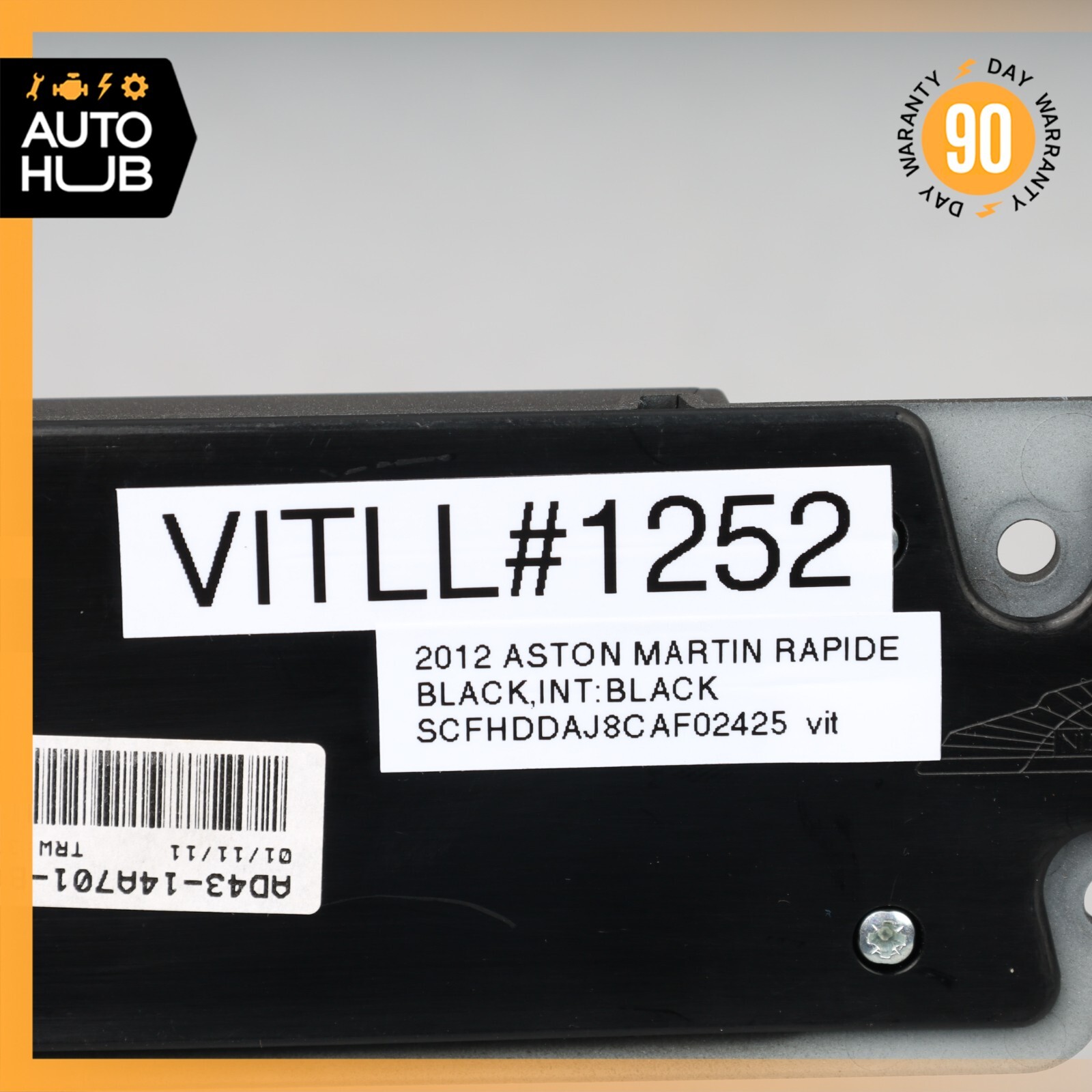 10-19 Aston Martin Rapide Right Passenger Seat Control Memory Switch OEM 1k