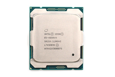 Intel Xeon E5-4650 V4 2.20Ghz 14-Core 35MB LGA2011-3 Processor P/N: SR2SA Tested