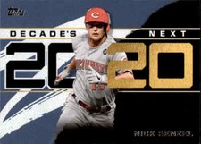2020 Topps Series 1 NICK SENZEL Decades' Next BLUE Parallel Reds #DN-15