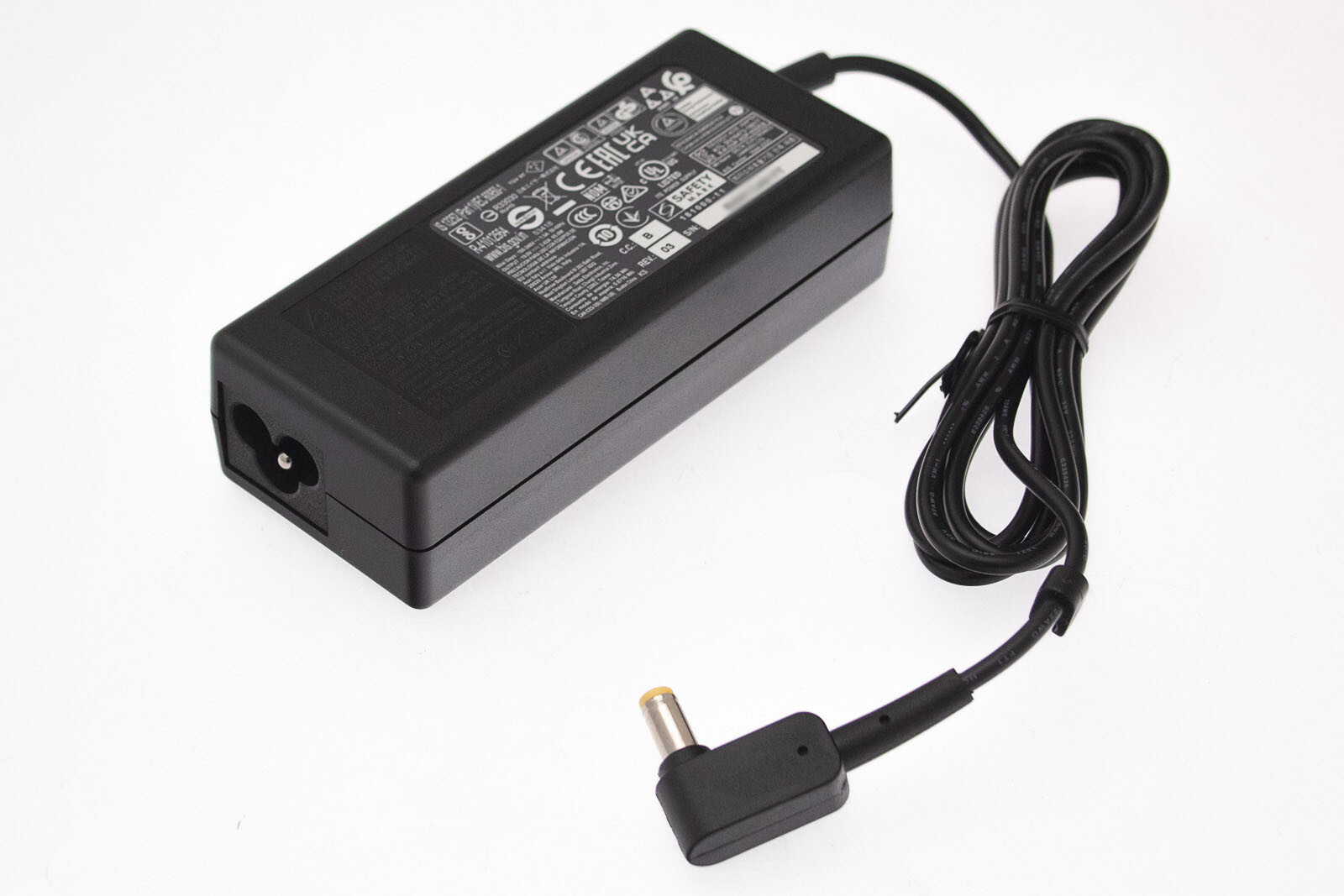 Original Acer Netzteil 65W, 19V/3,42A Mit EU-Kabel – Ladegerät Für Aspire V3-371 & Kompatible Modelle