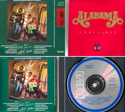 ALABAMA *VG+* '' C.H.R.I.S.T.M.A.S'' 1985 RCA JAPANESE PRESSING FOR THE US MARKET