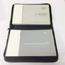 2004 Nissan Altima Factory Original Glovebox Owners Manual Book Portfolio