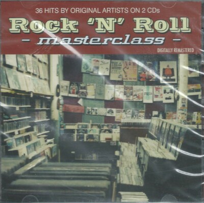 Rock 'N' Roll Masterclass by Various Artists (CD, Oct-2013, 2 Discs, Play 24-7)