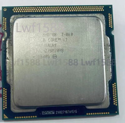 Intel Core i7-860 SLBJ quad-core LGA 1156 Socket H CPU