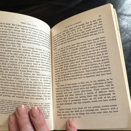 Tree And Leaf By J.R.R. Tolkein (Paperback 1975) - Picture 9 of 12