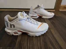 Nike Air Max Plus TN SE White/Silver GS Size 5.5Y