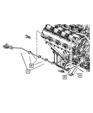 Genuine Mopar Engine Block Heater Cord 68409909AC