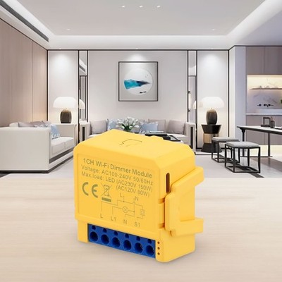 WiFi Smart Dimmer Schalter Sprachsteuerung 12 Gang Fernbedienung App Steue
