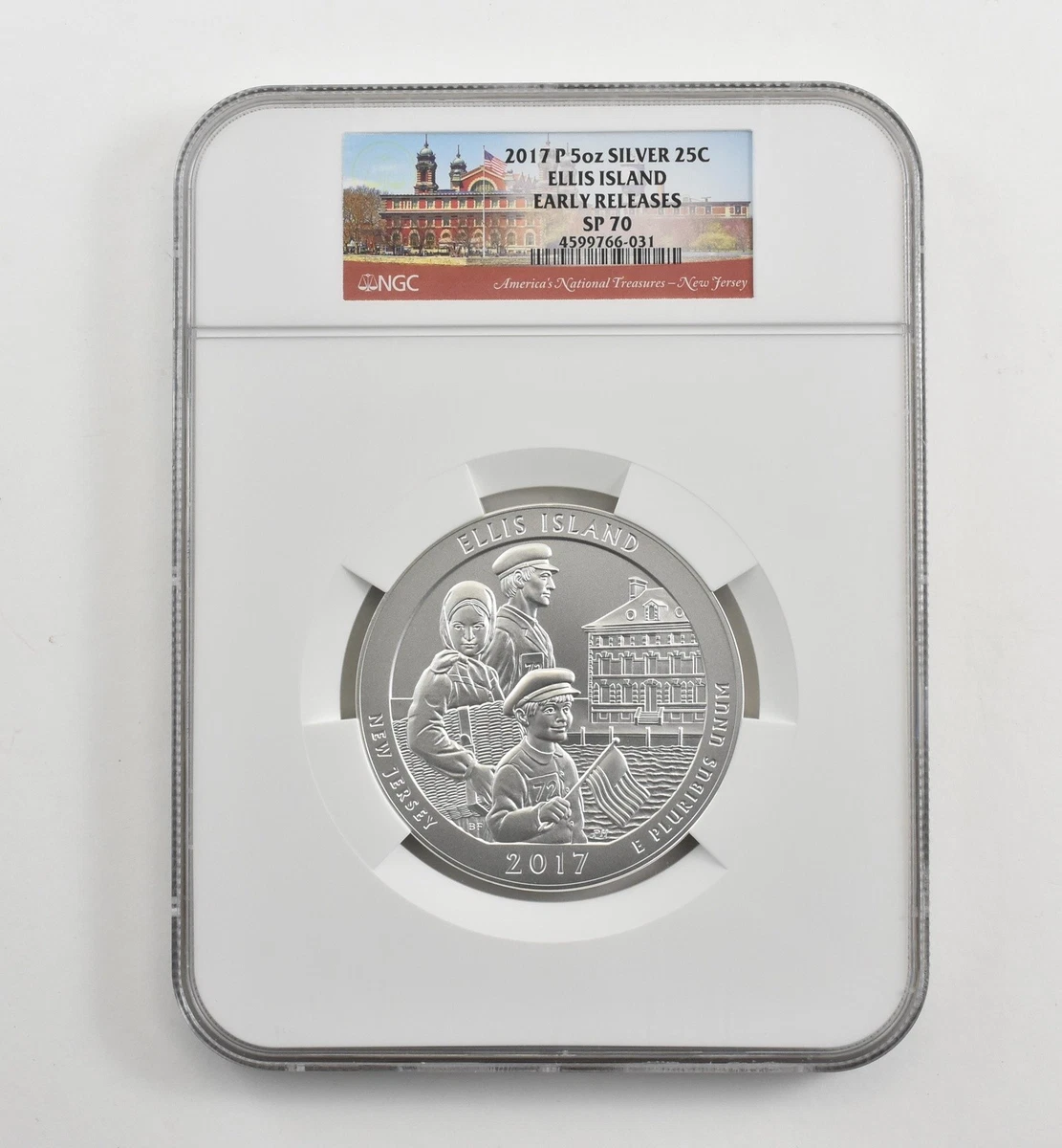 NGC Certified Silver Bullion 2017 5 oz Precious Metal Content per NGC Certified Silver Bullion 2017 5 oz Precious Metal Content per