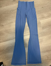 OFFLINE by Aerie Real Me Xtra High Rise Bootcut Leggings Pockets Blue XS