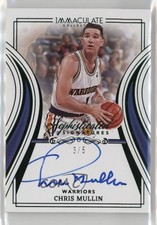 2022-23 Immaculate Sophisticated Signatures Green 3/5 Chris Mullin Auto HOF 7o6