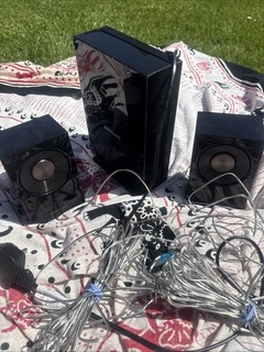 Samsung SWA 5000 Wireless Rear Speaker Kit with Receiver & Speakers Black