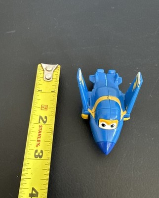 Super Wings JET Transforming Jerome Blue Airplane~Action Figure Toy~4 
