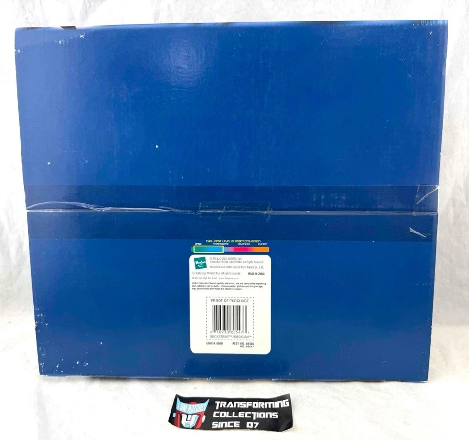 Transformers 2000 Beast Machines 2 Pack Maximal Quickstrike and Obsidian MOSC - Image 2 of 2