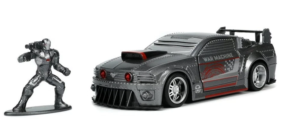 JADA TOYS, FORD Mustang 2007 con figura della MACCHINA DA GUERRA, 1/32, JAD3... - Immagine 2 di 4