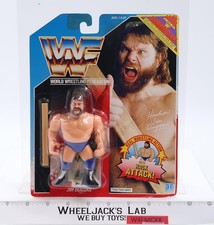 Hacksaw Jim Duggan WWF Wrestling 1990 Hasbro Action Figure NEW MOSC SEALED
