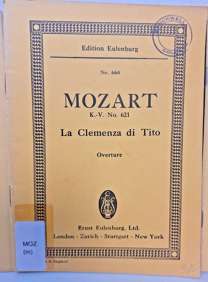 MOZART Edition Eulenburg. Pocket mini study scores x 13 - Image 4 of 4