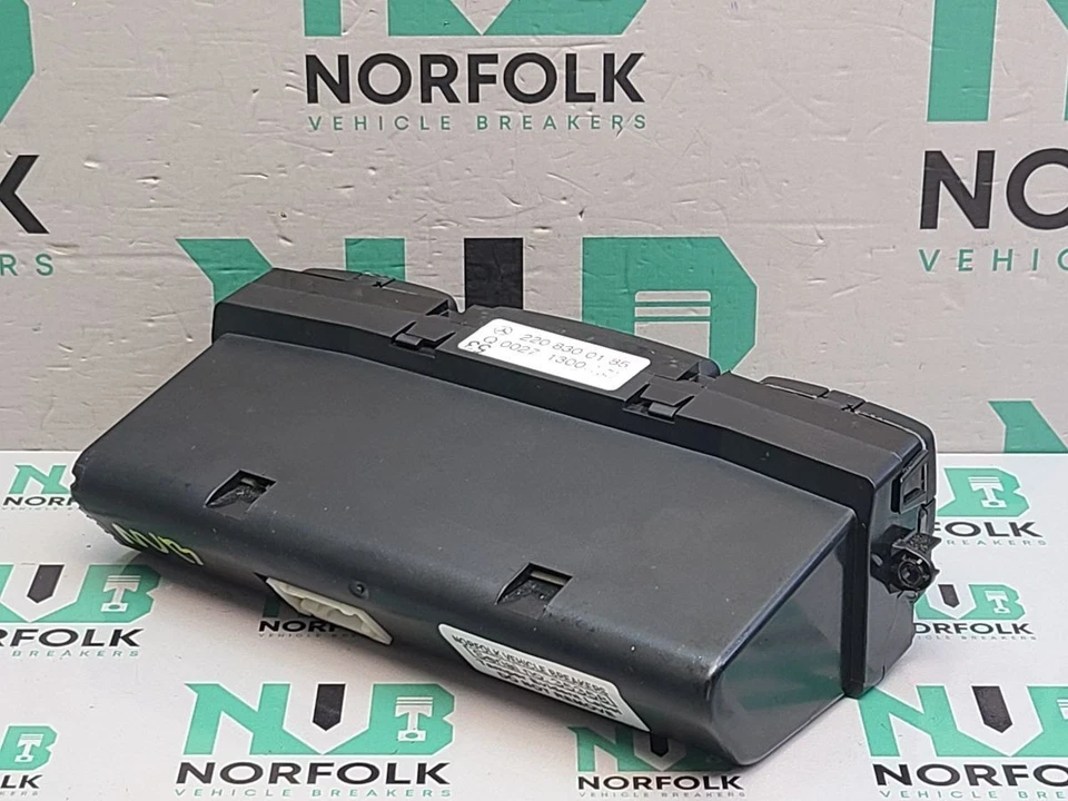 C215 MERCEDES CL 500 Climate Control 2208300185 - Image 4 of 4