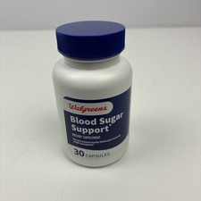 Walgreens Blood Sugar Support 60 Capsules Tot...