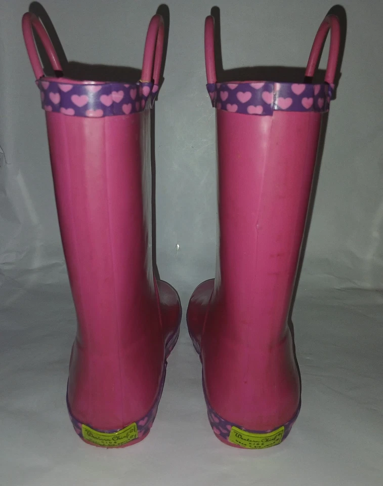 Western Chief Hello Kitty San Rio Girls Rubber Rain Boots! Sz 13! - Image 4 of 4