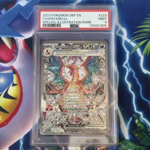 Pokemon Card | PSA 9 Charizard EX 223/197 Obsidian Flames SIR Illustration Rare