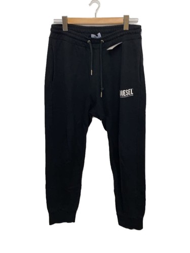DIESEL Sweatpants Bottoms M Cotton BLK 00SZLB-P-TARY-LOGO-0BAWT