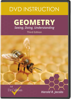 New Jacobs Math Elementary Geometry Instructional DVD Master Books Curriculum