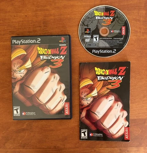 Dragon Ball Z: Budokai 3 (PlayStation 2, PS2) Black Label CIB Complete & Tested