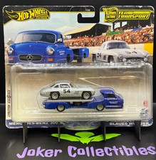 Hot Wheels Team Transport Mercedes-Benz 300 SL & '55 Mercedes-Benz Blaues Wunder
