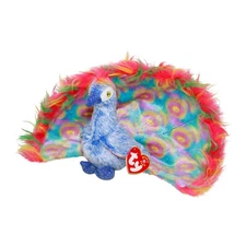 Ty Beanie Baby Flashy - MWMT (Peacock 2000)