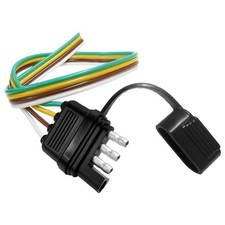 4 Pin 4 Wire Trailer Wiring Harness 16awg 17 Inch 4 Prong Flat Trailers Light