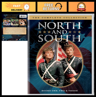 North and South: Complete Collection DVD Set - Classic Drama Series, Great Gift!