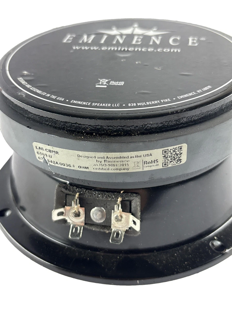 Eminence LA6-CBMR 6” 8 Ohm Midrange Speaker – 6169-U (Sold As Is) photo 5