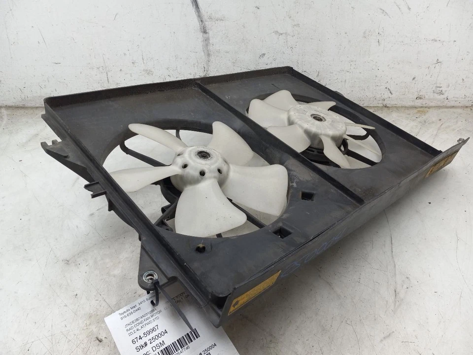 Conjunto de ventilador de motor de ventilador de radiador para 05-10 SCION TC Foto 4 de 4