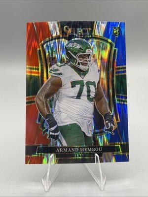 2025 Panini Select Concourse Armand Membou Blue Red Shock #176 RC