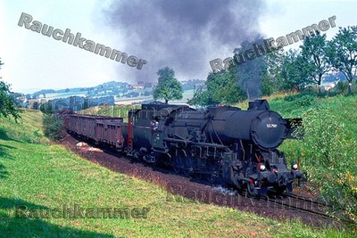 PE-Fotoabzug 10x15 ÖBB 52. 7597 bei Gaisbach-Wartberg km 24,5 1973 / F220938