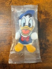 2008 4" Donald Duck Plush Toy From Kellogg Company Still in its two clear bags
