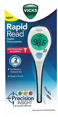 NEW Vick s Rapid Read Digital Thermometer Professional Accuracy BPA Free