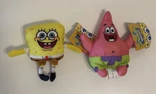 New SpongeBob SquarePants And Patrick Star Plush 6” Good Stuff