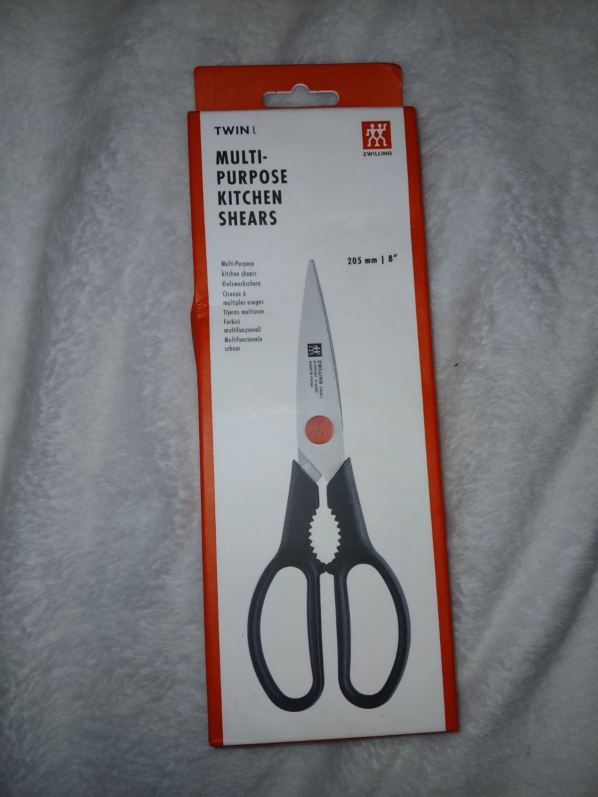 ZWILLING TWIN L 8” Multi-Purpose Kitchen Scissors / Shears w/ Opener NIB